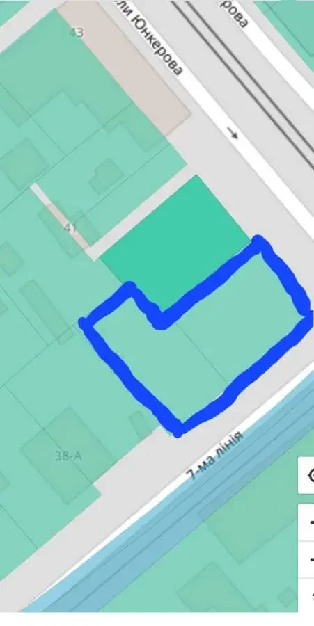 ділянка під житлову забудову Київ, Оболонський, Миколи Юнкерова 6