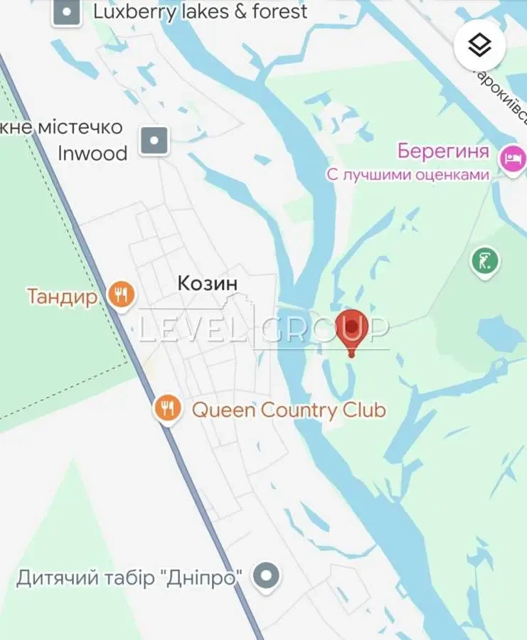 ділянка під житлову забудову Обухівський, Козин, Березнева 2