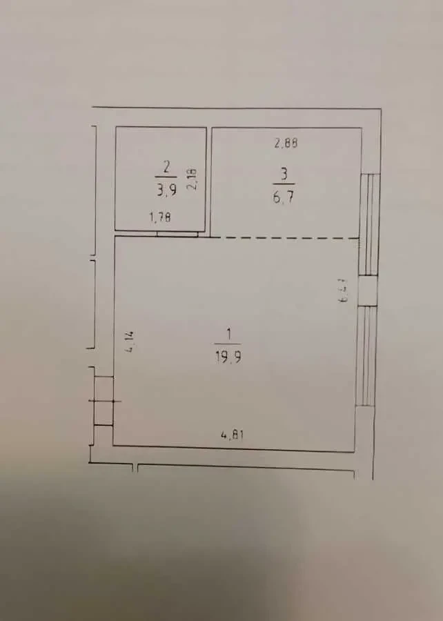 1-к квартира Бучанський, Святопетрівське, Назарія Яремчука 18 13