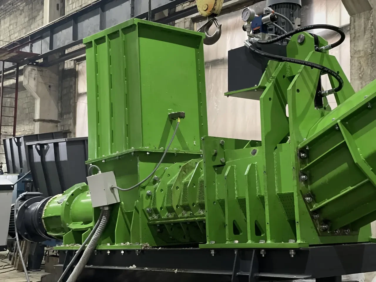 Сушилка полимеров (пресс для отжима влаги)