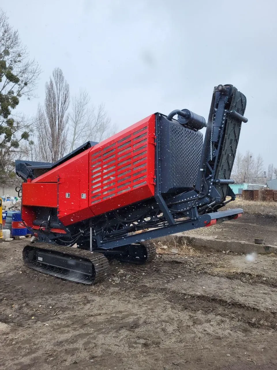 Мобильный шредер для резины Ecopolymer 3