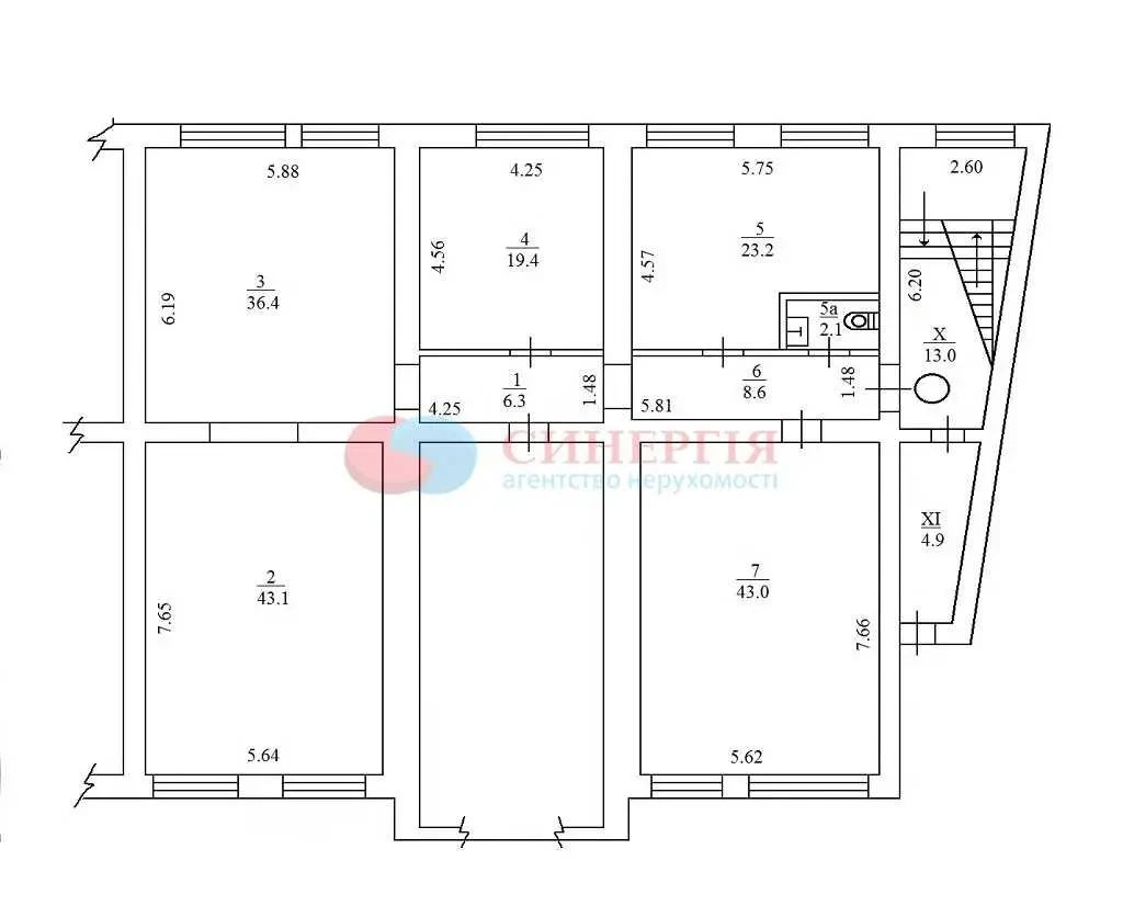 офісне приміщення Київ, Печерський, Костя Гордієнка 2а 17