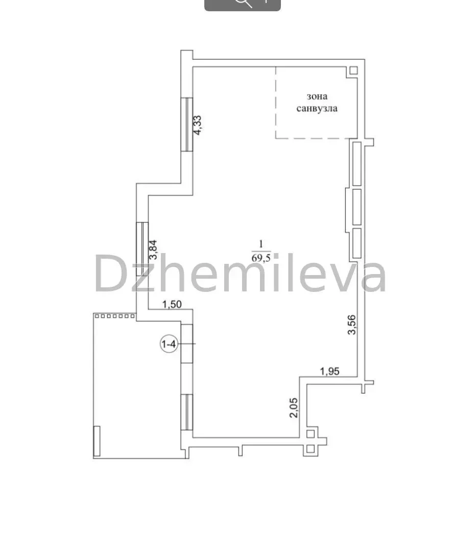 Продам Фасад комерція 70м2 1 поверх ЖК Сирецькі сади Київ Переуступка 3