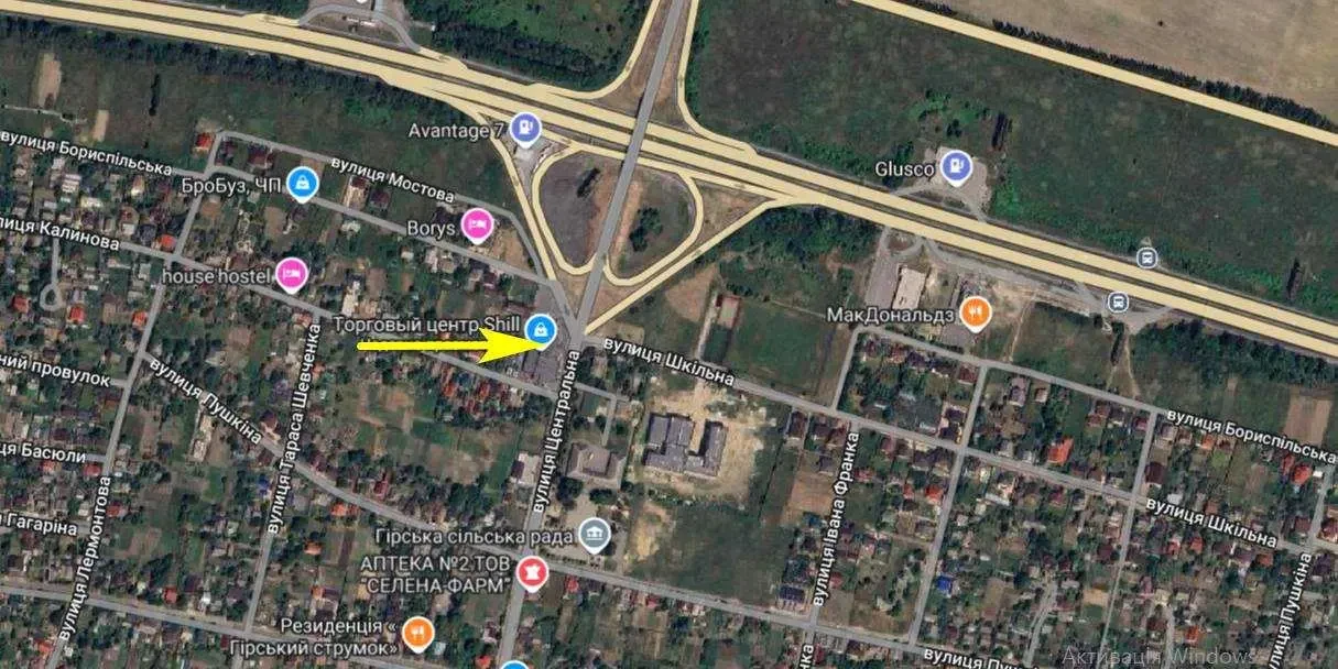 об’єкт сфери послуг Бориспільський, Гора, Калинова 2 3