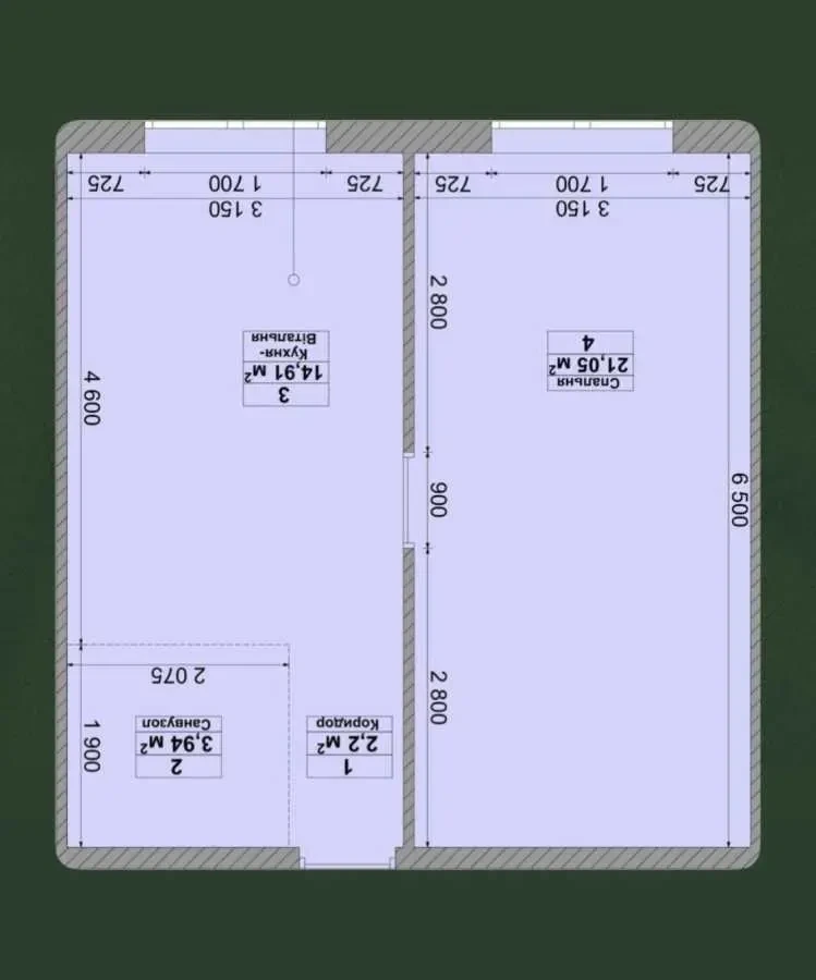 1-к квартира Бучанський, Святопетрівське, Богдана Хмельницького 17/4 5