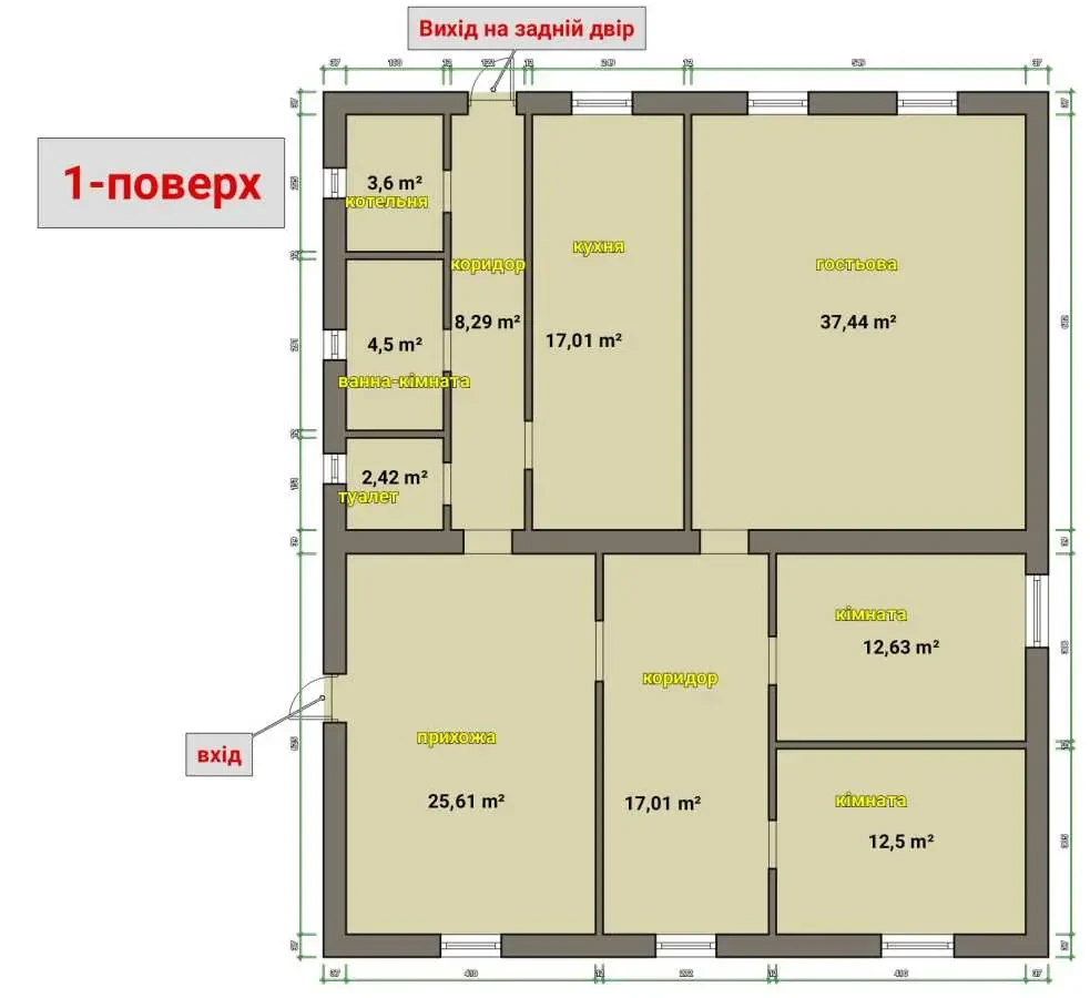 6-к будинок Бучанський, Макарів, Волошкова 21