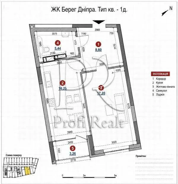 1-к квартира Київ, Дарницький, Дніпровська 17В 9