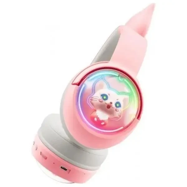 Bluetooth-гарнітура Onikuma B5 Pink 3