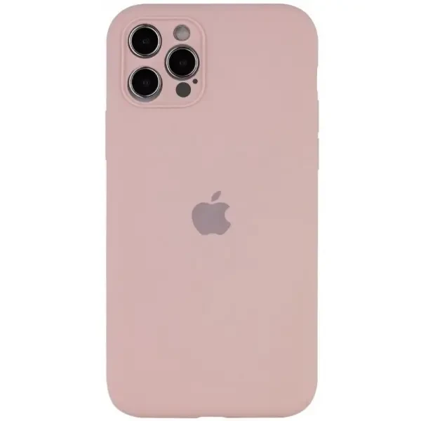 Apple Silicone Case Full Camera для iPhone 13 Pro Max Pink Sand
