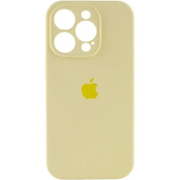 Apple Silicone Case Full Camera для iPhone 14 Pro Mellow Yellow