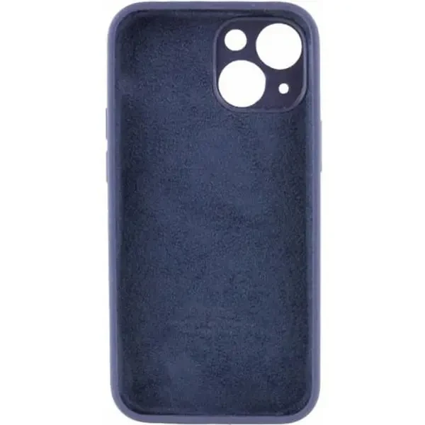 Apple Silicone Case Full Camera для iPhone 15 Midnight Blue 2