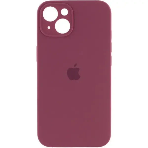 DM Silicone Case Full Camera для iPhone 15 Plum