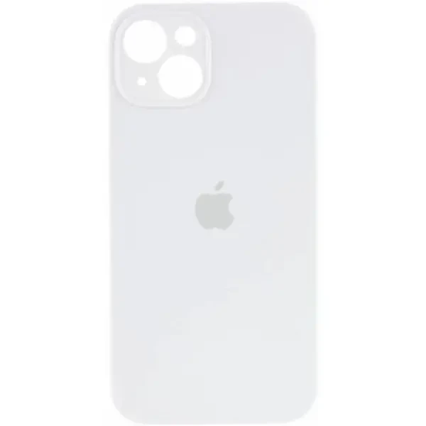 Apple Silicone Case Full Camera для iPhone 15 White