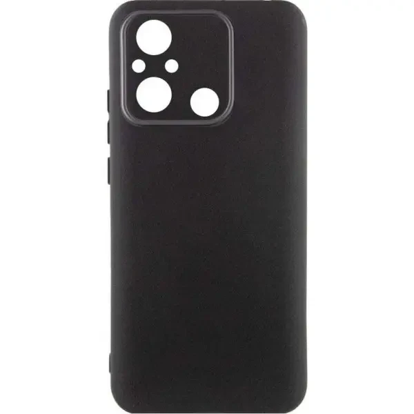 Epik Silicone Case Full Camera для Xiaomi Redmi 12C/11A/Poco C55 Black
