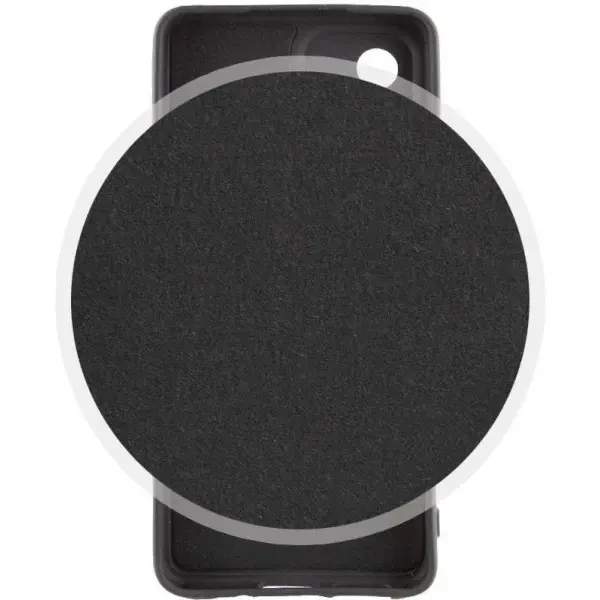 Epik Silicone Case Full Camera для Xiaomi Redmi 12C/11A/Poco C55 Black 2