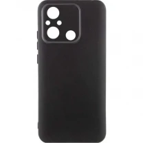 Epik Silicone Case Full Camera для Xiaomi Redmi 12C/11A/Poco C55 Black