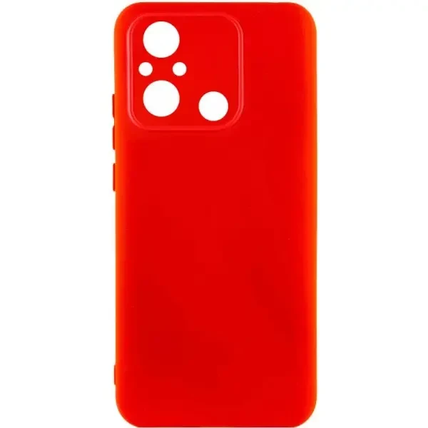 Epik Silicone Case Full Camera для Xiaomi Redmi 12C/11A/Poco C55 Red
