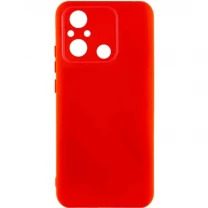 Epik Silicone Case Full Camera для Xiaomi Redmi 12C/11A/Poco C55 Red