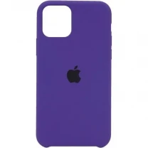 Apple Silicone Case для iPhone 12/12 Pro Dark Purple