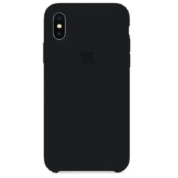 DM Silicone Case для iPhone XS Max Black