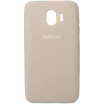 Silicone Case для Samsung J4 2018 J400 Beige