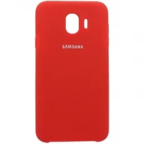 Silicone Case для Samsung J4 2018 J400 Red