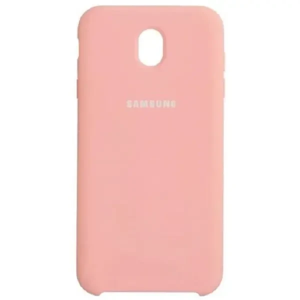 Silicone Case для Samsung J5 2017 J530 Peach