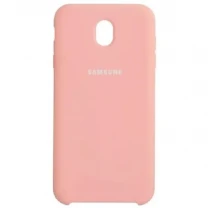 Silicone Case для Samsung J5 2017 J530 Peach