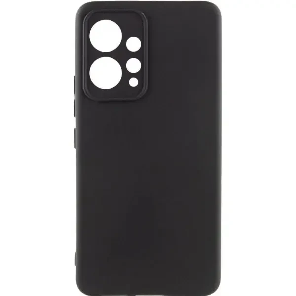 Silicone Cover Lakshmi Full Camera для Xiaomi Redmi Note 12 4G Black