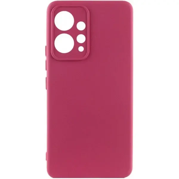 Silicone Cover Lakshmi Full Camera для Xiaomi Redmi Note 12 4G Marsala