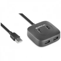 USB HUB REAL-EL HQ-177 4xUSB (EL123110009)