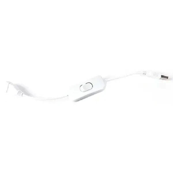 DM USB кабель Woopower Male to Female Switch 28 см White