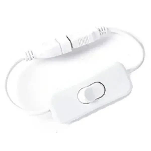 DM USB кабель Woopower Male to Female Switch 28 см White 2