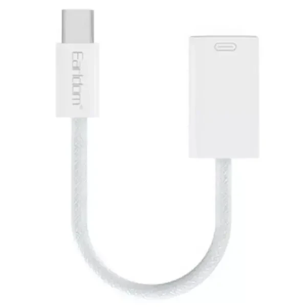 Адаптер Earldom ET-OT100 OTG USB-C to 8-Pin White