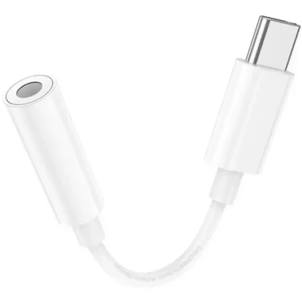 Адаптер Hoco LS35 Fresh Digital Type-C to 3.5 mm audio converter White 3