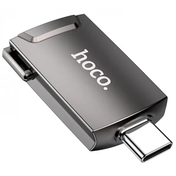 Адаптер Hoco UA19 USB-C to HDTV Metal Gray 3