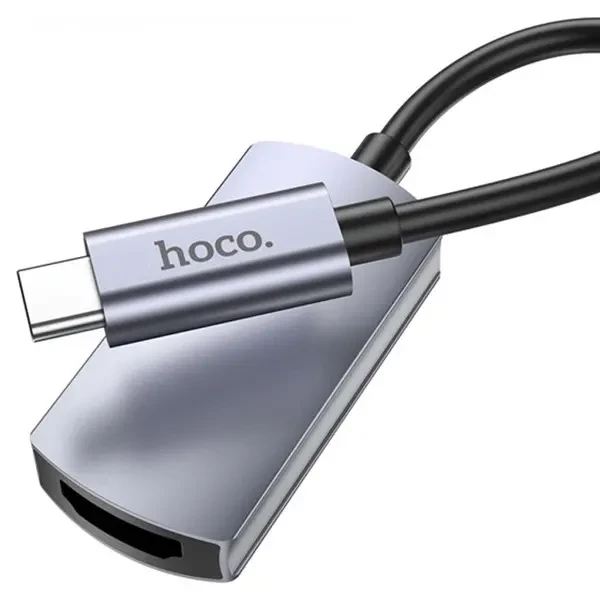 Адаптер Hoco UA20 Type-C to HDTV Metal Gray 3