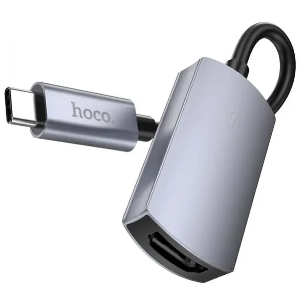 Адаптер Hoco UA20 Type-C to HDTV Metal Gray 5