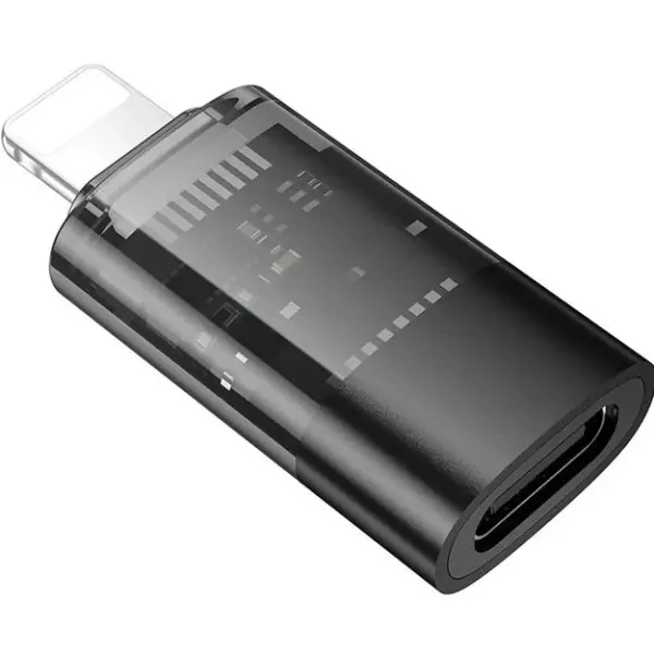 Адаптер Hoco UA36A Lightning to USB Black 2
