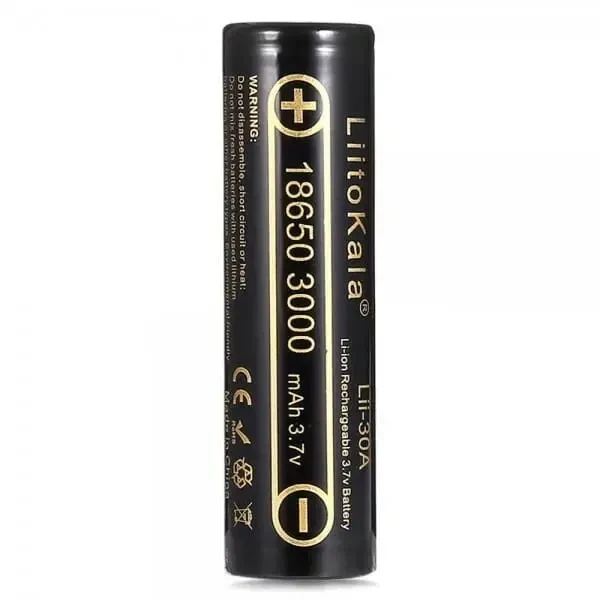 АКБ LiitoKala 18650 3000mAh