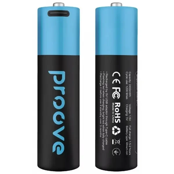Акумулятори Proove Compact Energy AA 2 pcs Black (RBCE26010008)