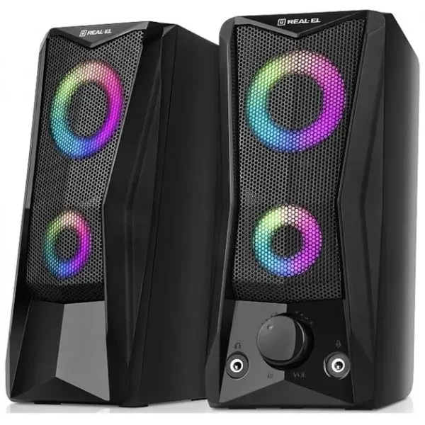 Акустична система REAL-EL S-107 Black (EL121100017) 5