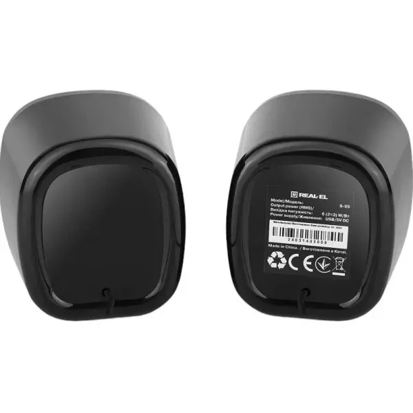 Акустична система REAL-EL S-55 Black (EL121100014) 4