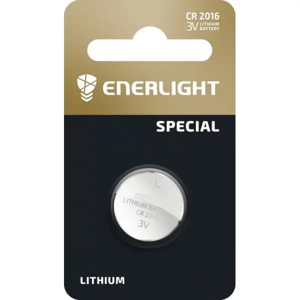 Батарейка ENERLIGHT LITHIUM CR 2016 BLI 1 шт