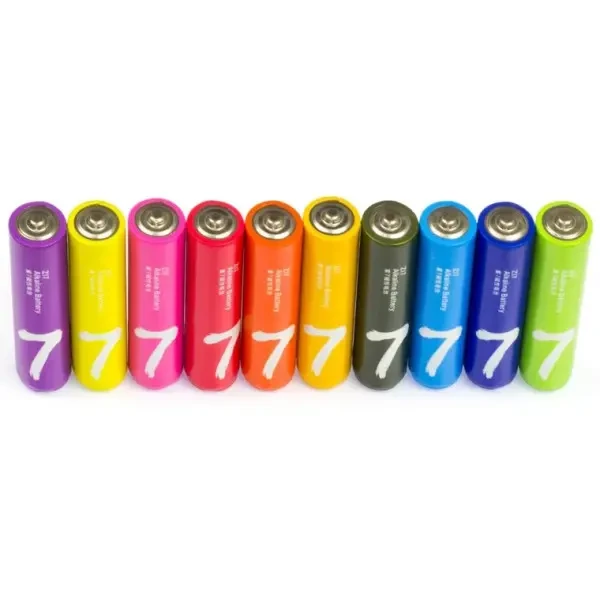 Батарейка ZMI AAA bat Alkaline ZI7 Rainbow 1 шт (NQD4001RT) 2
