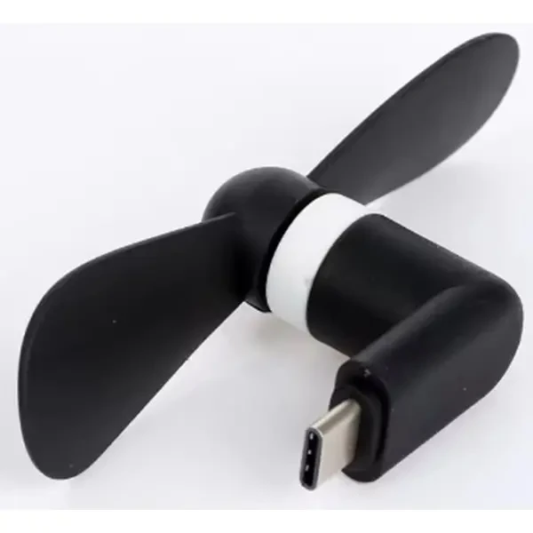 DM Вентилятор портативний Creative Mini Handheld Fan Type-C Black
