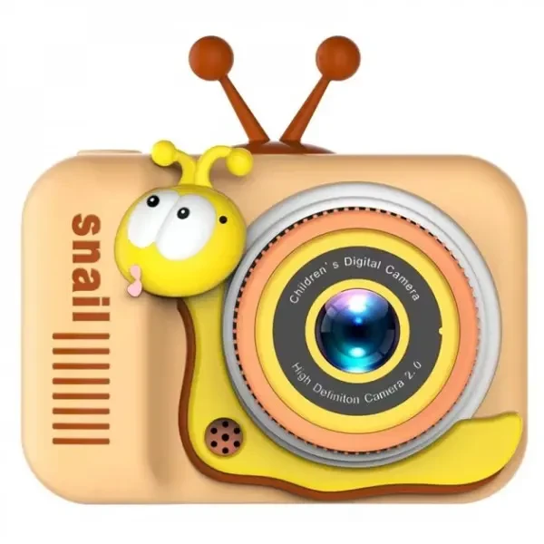 DM Дитяча фотокамера Children`s Fun Camera X14 Peach Orange