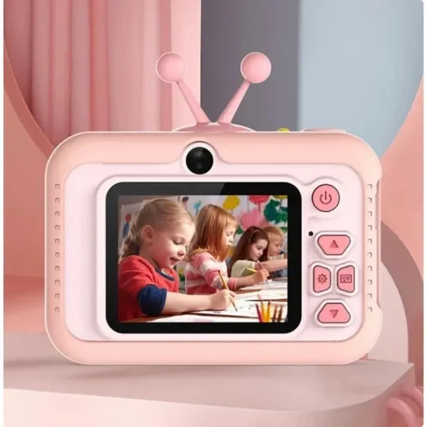 DM Дитяча фотокамера Children`s Fun Camera X14 Peach Orange 2