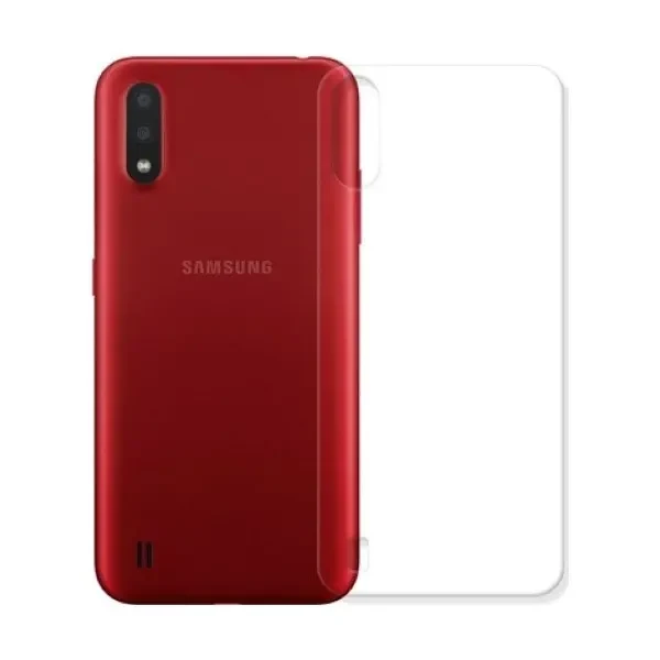 Задня захисна гідрогелева плівка DM для Samsung A01 Глянцева