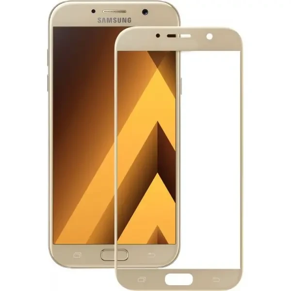 DM Захисне скло 3D Samsung A3 2017 (A320) Gold